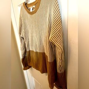 Brown Stripped Sweater